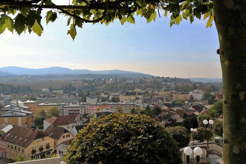 I_Melk000008 the town of Melk from Melk Abbey
