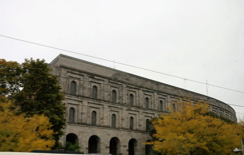 N_Nuremburg00007 Ouside of unfinished Nazi German Stadium to hold over 400,000 spectators, making it the world's largest sports stadium