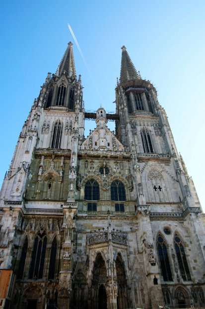 M_Regensburg00057 The Regensburg Cathedral, dedicated to St Peter